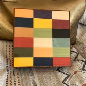 Italian Checkered Jewelry Box